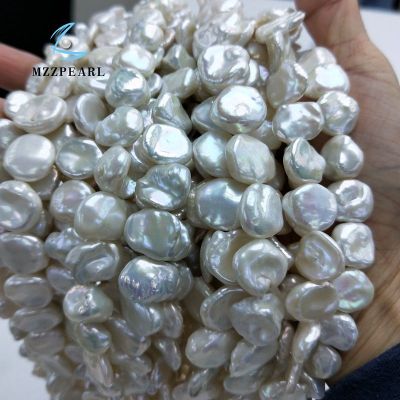 12-15mm Large size reborn keshi freshwater pearl bead strands wholesale