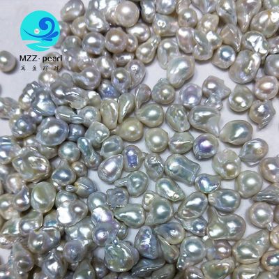 high luster irregular baroque fireball pearl beads wholesale