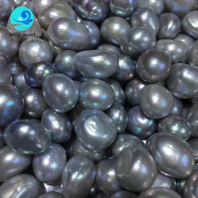 grey nugget pearl beads for wholesale
